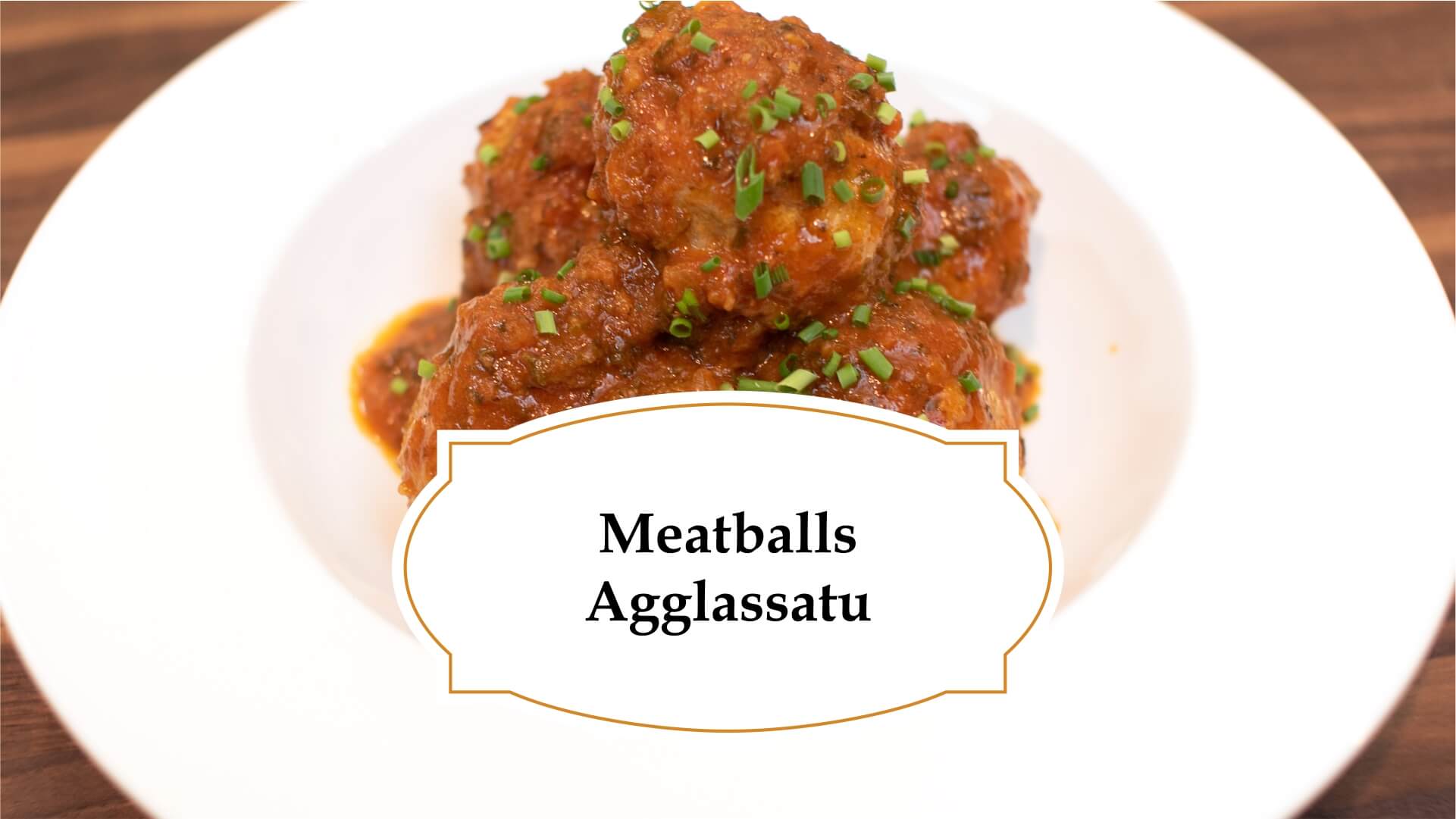 Meatballs agglassatu